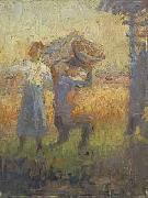 Ivan Grohar Zetev France oil painting artist